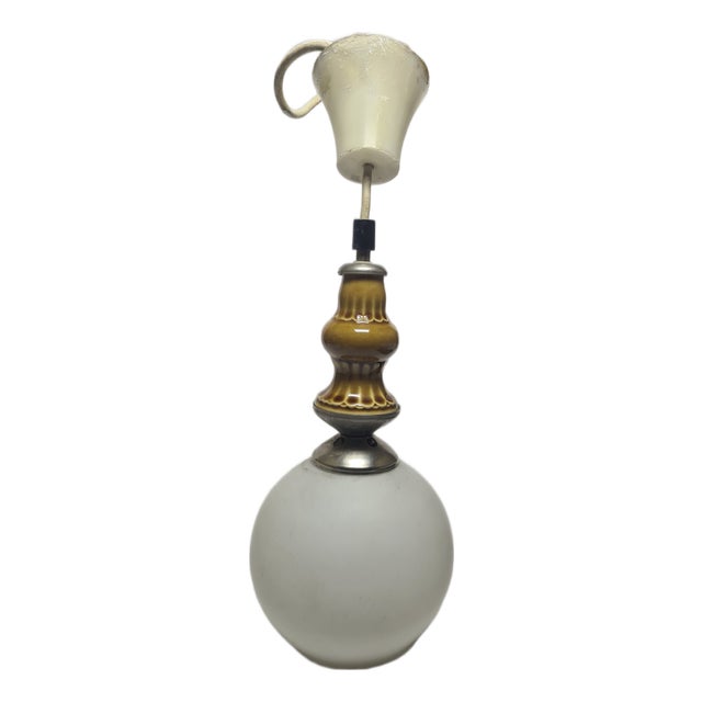 Postmodern Communist Pendant Lamp, Poland, 1970s For Sale