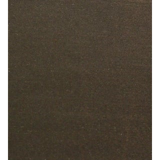 The House of Scalamandré Dynasty Taffeta Fabric, Espresso For Sale
