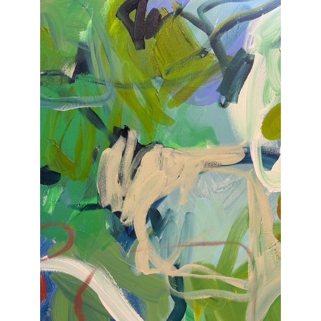 “Cypress Vine” Original Painting by Hayley Morée For Sale - Image 4 of 5