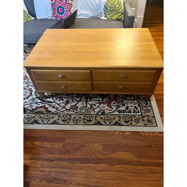 Modern Maple Coffee Table From the "Elements" Collection For Sale In Buffalo - Image 6 of 6