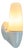 Mid-Century Modern German Ceramic 6065 Sconce by Wilhelm Wagenfeld for Lindner, 1950s, Set of 2 For Sale