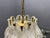Italian Murano Glass Pendant Light with Sculptural Glass Shade, 1970s For Sale - Image 9 of 13