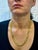 Vintage 14 Karat Yellow Gold 60 Gm Miami Cuban Link Italian Chain Unisex, 22" For Sale - Image 13 of 18