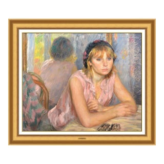 1980s Estudio En Roses Y Azules, Ramon Pichot For Sale