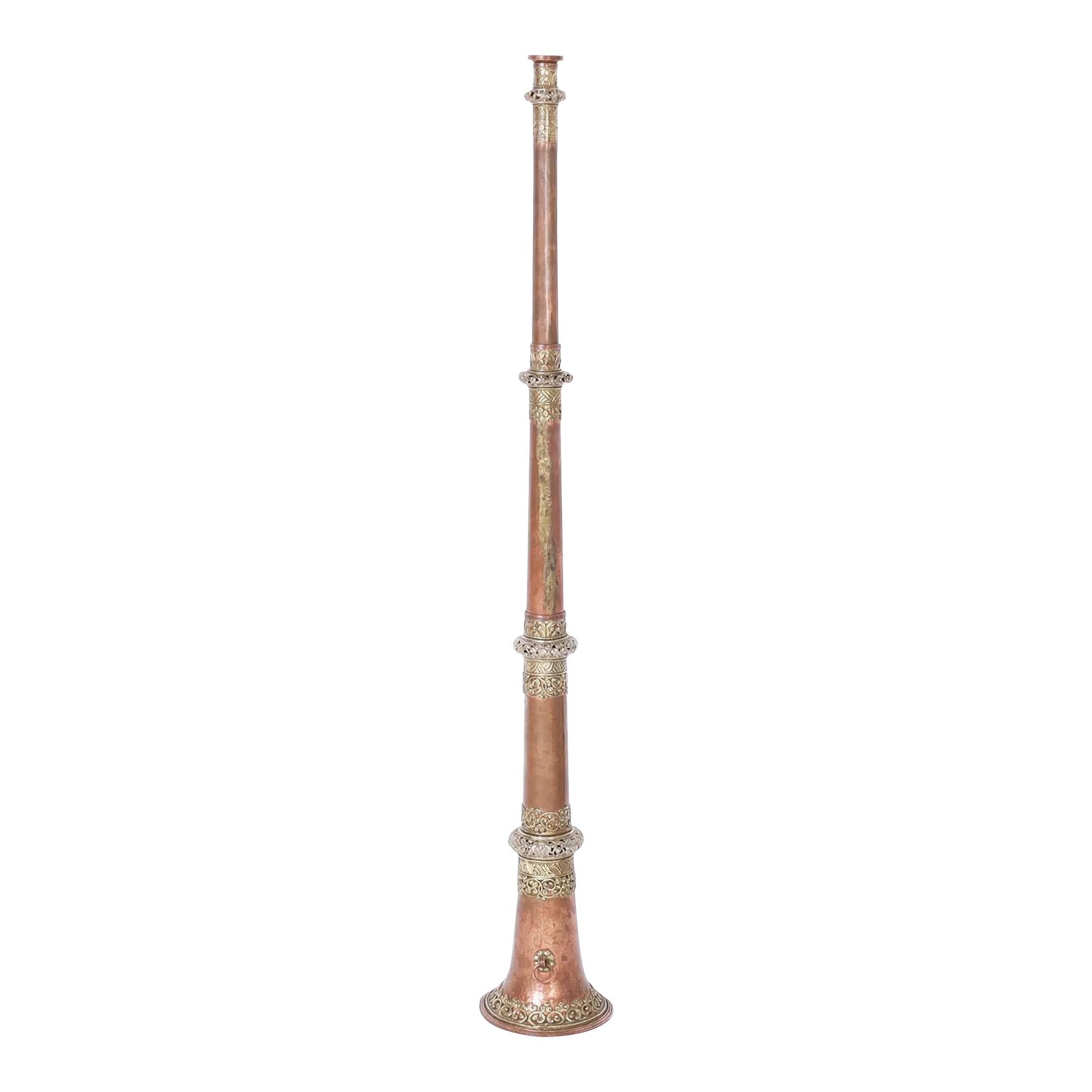 Tibetan Telescoping Long Horn | Chairish
