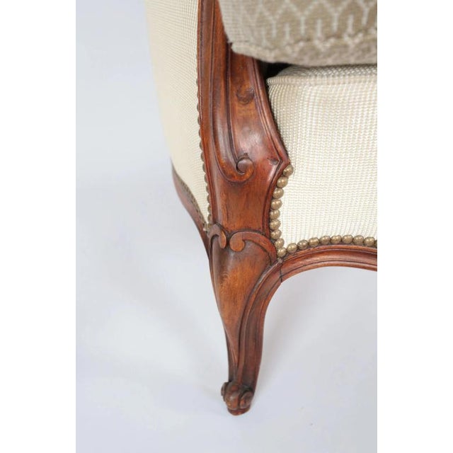 2000 - 2009 Mid-Century Louis XV Style Sofa For Sale - Image 5 of 9