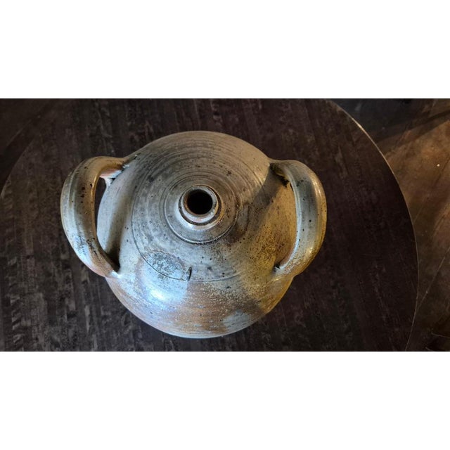 Vintage French Olive Oil Jar, South of France, 1890s For Sale - Image 10 of 11