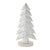 Bring a touch of winter wonder to your holiday setup with this elegant Set of 2 White Resin Christmas Trees. Featuring...