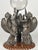 19th Century 19th Century Silvered & Patinated Bronze Sculpture of an Angels Holding a Sphere For Sale - Image 5 of 6