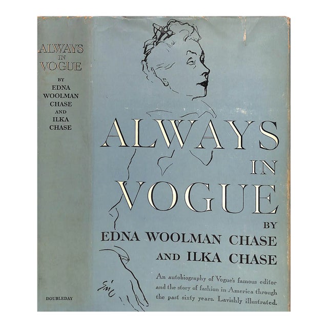 "Always in Vogue" Book 1954 Chase, Edna Woolman and Ilka For Sale