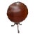 Antique Kittinger Round Pedestal Hall Entry Table Mahogany For Sale