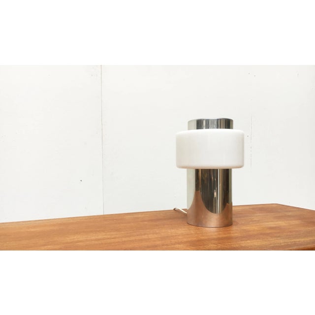 Mid-Century Modern Mid-Century Swiss Space Age Table Lamp from Temde For Sale - Image 3 of 18