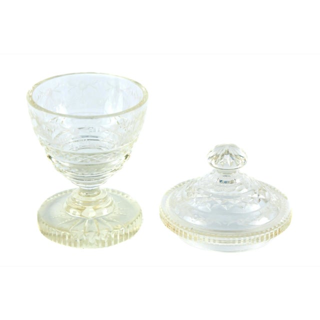 Antique Cut Glass Jar, 1860 For Sale - Image 6 of 11