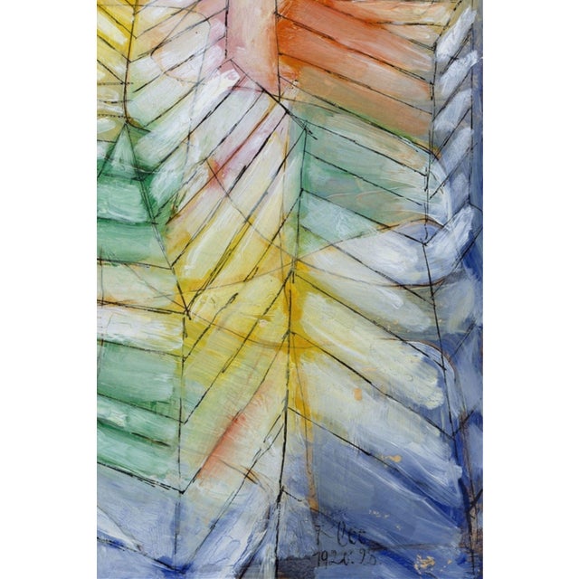 1920 Theater Mountain Construction Modernist Multicolor Fine Art Print by Paul Klee — 8" X 12" For Sale In Buffalo - Image 6 of 8