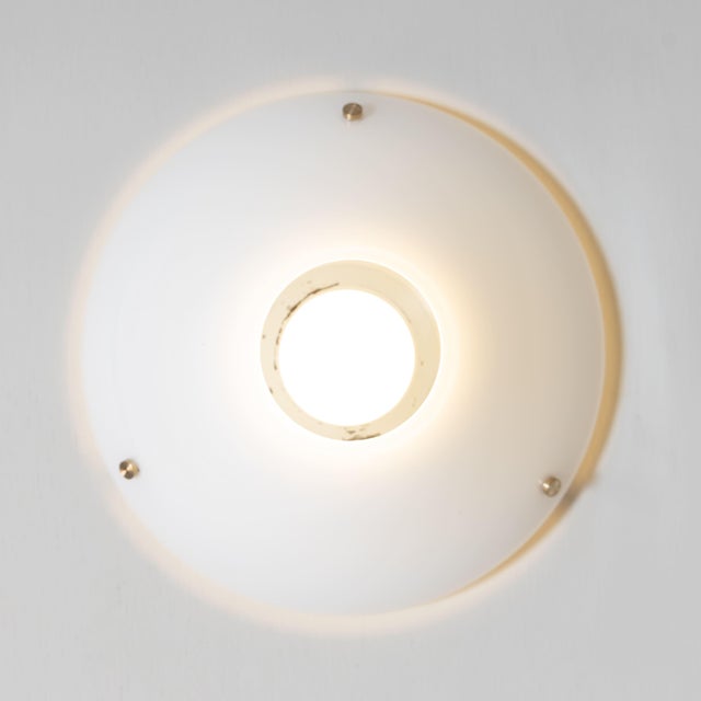 White Linz Wall Lamp by Vico Magistretti for Oluce, 1977 For Sale - Image 8 of 8