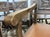 Chairs and Armchairs in Oak and Leather with Gothic Decoration, 1930s, Set of 8 For Sale - Image 17 of 18