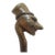 Antique Carved Male Ebenezer Inset Eyes Figure Monoxyl Wood Walking Stick Cane For Sale