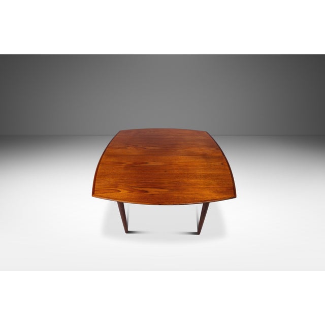 Danish Mid-Century Modern Extension Dining Table in Teak Attributed to Harry Østergaard for Randers Møbelfabrik, Denmark, C. 1960s For Sale In Orlando - Image 6 of 17