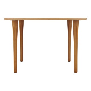 Vintage Danish Beech Table by Takshi Okamura & Erik Marquardsen for Getama, 1970s For Sale