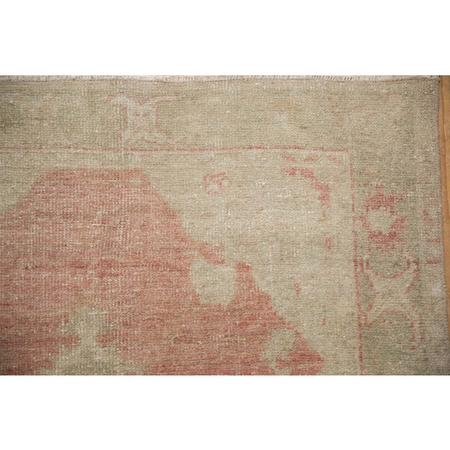 Vintage Distressed Oushak Rug - 3'3" x 5'4" For Sale In New York - Image 6 of 8