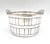 Metal 1970s Gorham Silver-Plated Bushel Barrel Form Tea Caddy Yc348 – Colonial Revival / Traditional / Americana For Sale - Image 7 of 10