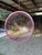 Vintage Pink Hanging Bubble Chair – Space Age MCM For Sale In Sacramento - Image 6 of 6