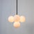 Not Yet Made - Made To Order Bunch Pendant, Black, 32in H, Modern, 5 Inch Glass Globes, by Research.Lighting, Modern, Minimal Hanging Light For Sale - Image 5 of 6