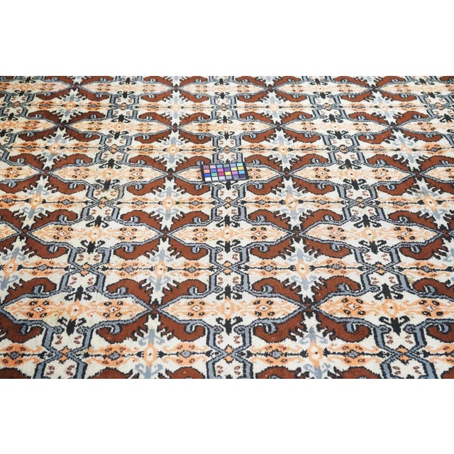 Textile Vintage Moroccan Rug 6'4'' x 10 For Sale - Image 7 of 9