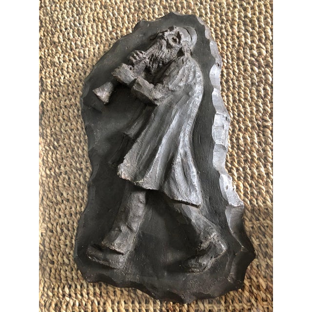Modern Mane Katz, French Painted Maquette for Sculpture Judaica Klezmer Musician For Sale - Image 3 of 8