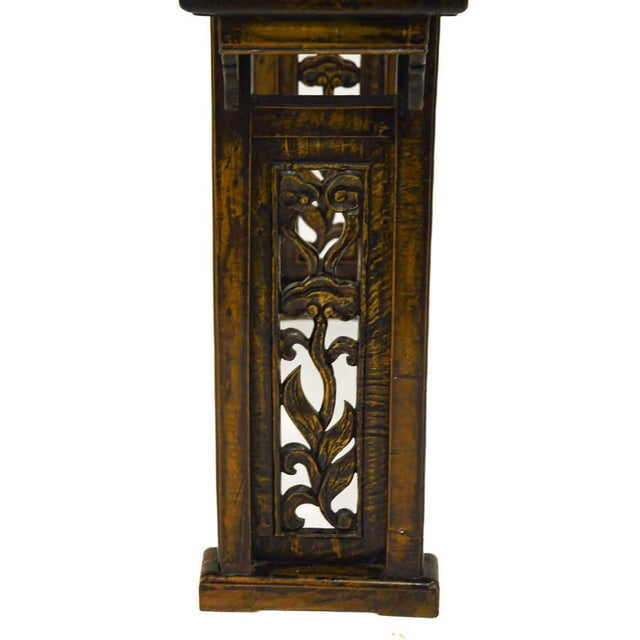 Chinese Wooden Altar Table / Console With Carved Apron For Sale In Greensboro - Image 6 of 6
