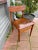 Mid-Century Modern 1960s Vintage Mid-Century Modern Danish Style Chair, Brown Vinyl Seat, VGC For Sale - Image 3 of 5