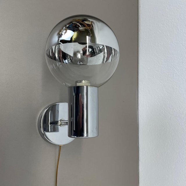 Set of Silver Cubic Wall Lights by Motoko Ishii for Staff Lights, 1970s, Set of 5 For Sale - Image 10 of 18