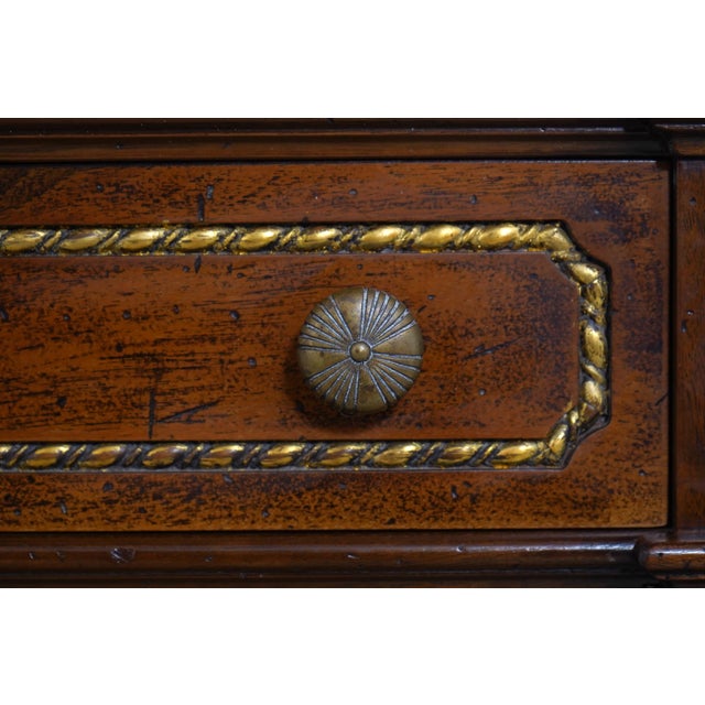 Francesco Molon Italian Walnut Tv Lift Cabinet For Sale - Image 11 of 18