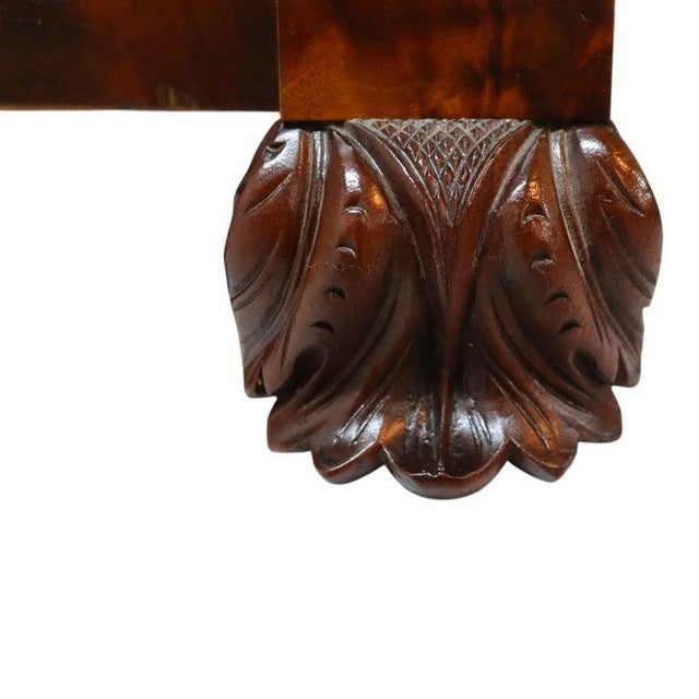 Classical American Empire Step Back Cupboard With Mullioned Doors C1840 For Sale - Image 12 of 16