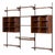 Rosewood Wall Unit by Kai Kristiansen for FM Mobler, Denmark, 1960s For Sale