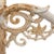 Cream 19th C. Cast-Iron Lion Head Architectural Salvage Bracket (1 Piece) For Sale - Image 8 of 10