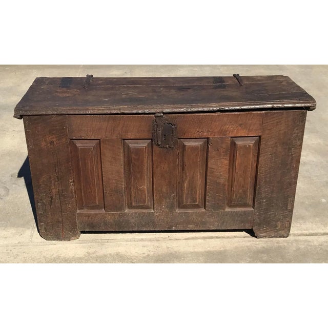 Antique 18th Century European Blanket Chest For Sale - Image 10 of 12