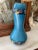 1920s Lovely Saturated European Painted Floral Band Vase For Sale - Image 10 of 12