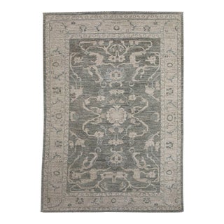 Oushak Rug 6'1" x 8'7" For Sale