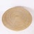 Mid-Century Modern Round Reed Wrapped Ghost Drapery Coffee Table For Sale - Image 3 of 8