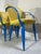 Blue Vintage Paso Doble Chairs from Draenert, 1980s, Set of 4 For Sale - Image 8 of 12