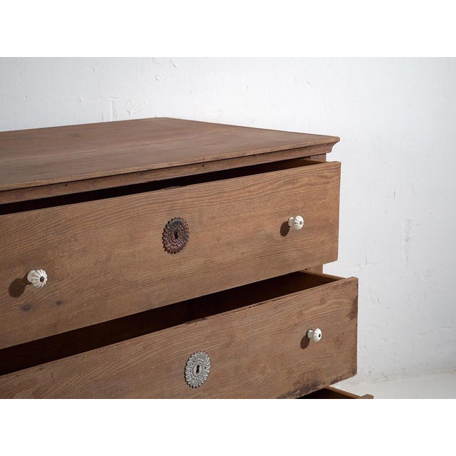 Wood Wooden Chest of Drawers, 1920s For Sale - Image 7 of 14
