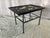 Mid-20th Century Italian Scagliola Inlaid Side Table With Metal Base For Sale - Image 11 of 14