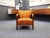 Very exceptional and rare club chairs from France. Very beautiful design by Hugues Steiner. Original condition and from...