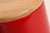 1980s Mid Century Modern Red Vinyl and Birch Insulated Ice Bucket by Georges Briard For Sale - Image 11 of 14