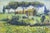 Pino Romanò, Countryside, 1990s, Oil Painting on Canvas For Sale - Image 4 of 4
