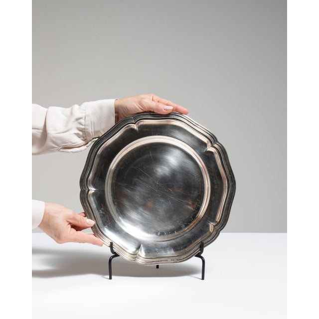 Mid 20th Century France Silver Plate For Sale - Image 10 of 15