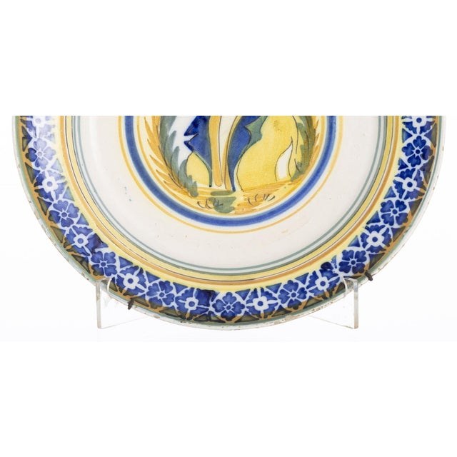 Earthenware Plate from Gaia, 19th Century For Sale - Image 6 of 8