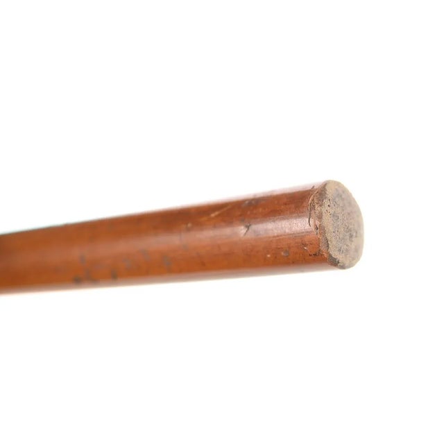 19th Century Silver Repousse Handle Walking Stick For Sale In Los Angeles - Image 6 of 7