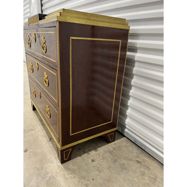 Early 19th Century Early 19th Century Mahogany Commode For Sale - Image 5 of 8